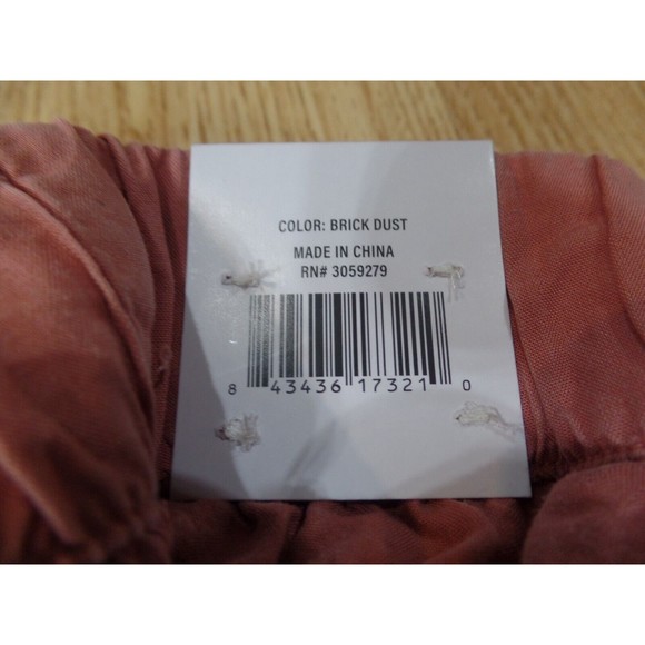 Thread & Supply Women's Super softRelaxedFitWide Waist Brick Dust, XL) MSRP $38 - Picture 2 of 2